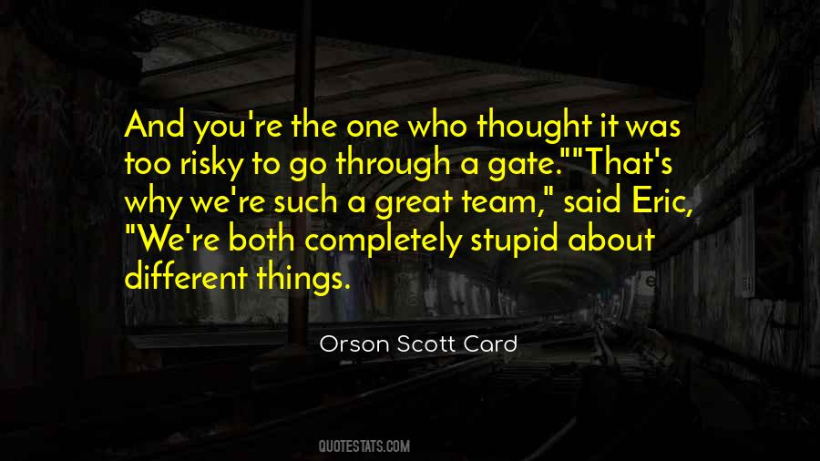 Through The Gate Quotes #1425099