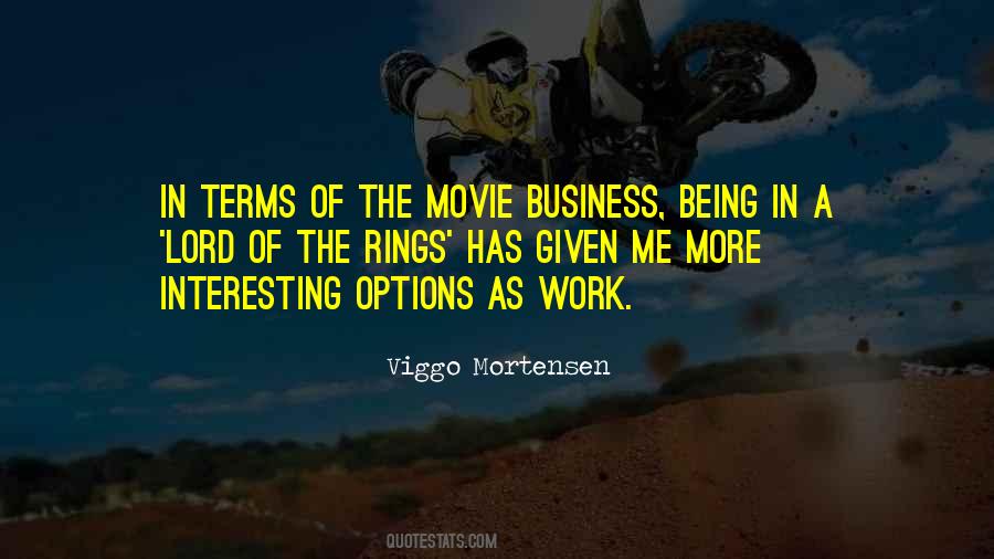 Movie Work Quotes #103758