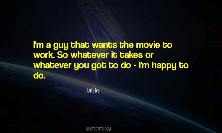 Movie Work Quotes #206674