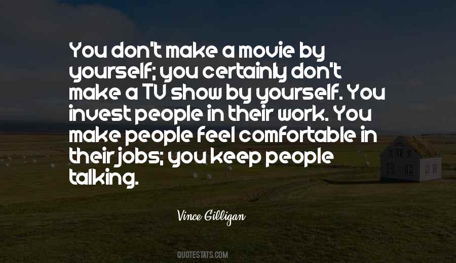Movie Work Quotes #33347