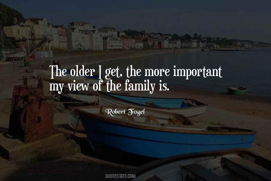 Family Is More Important Quotes #975940