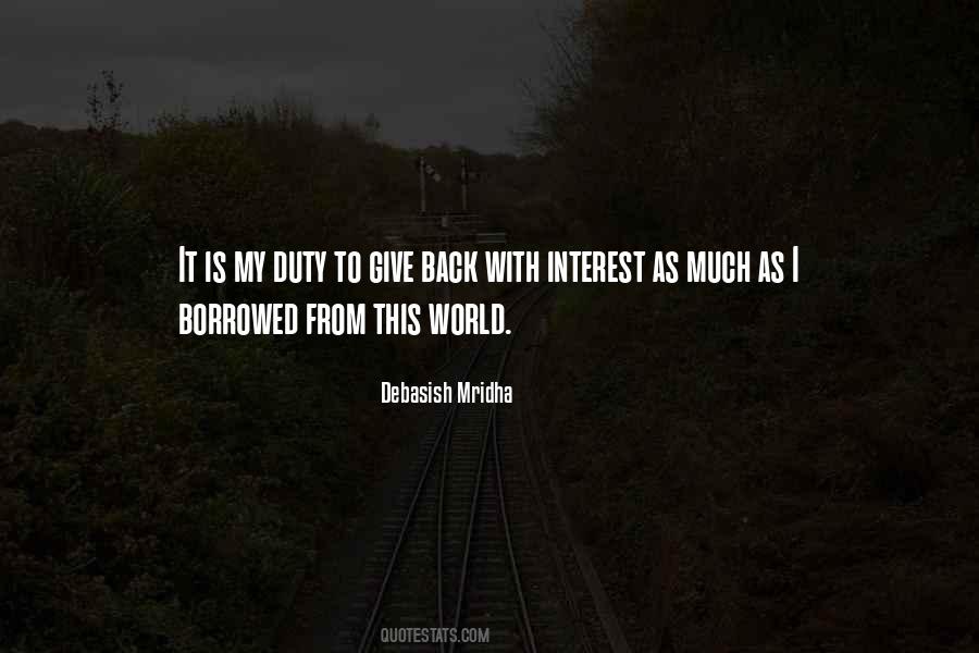 My World My Life Quotes #444698