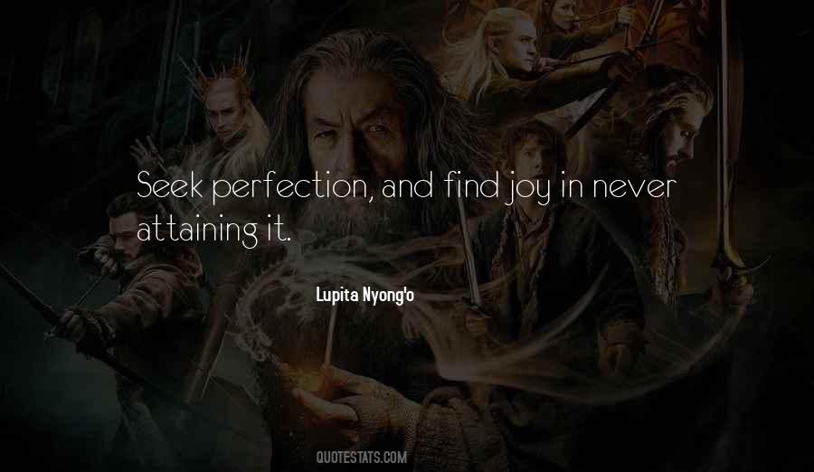 Quotes About Never Perfection #682034