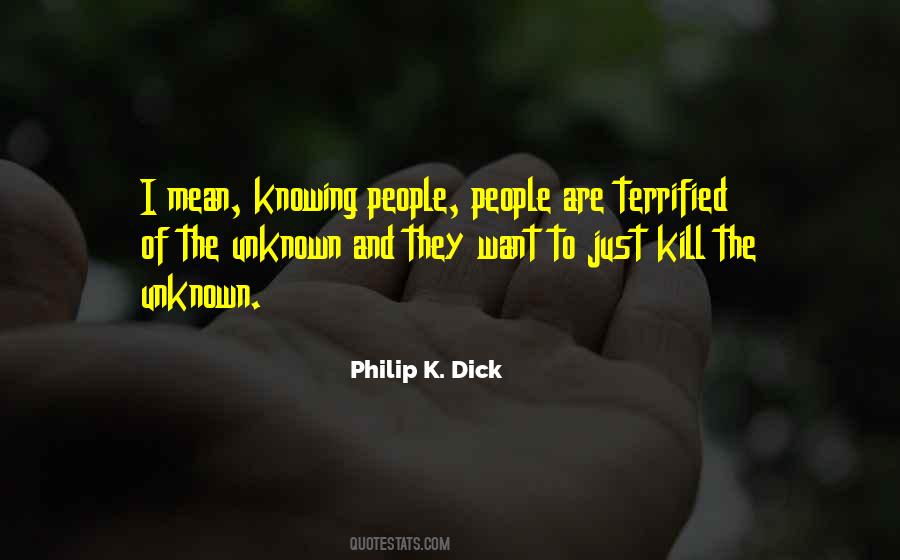 Knowing The Unknown Quotes #1467646