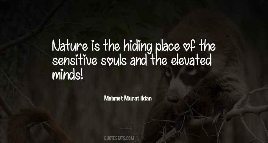 Quotes About Hiding Place #1763396