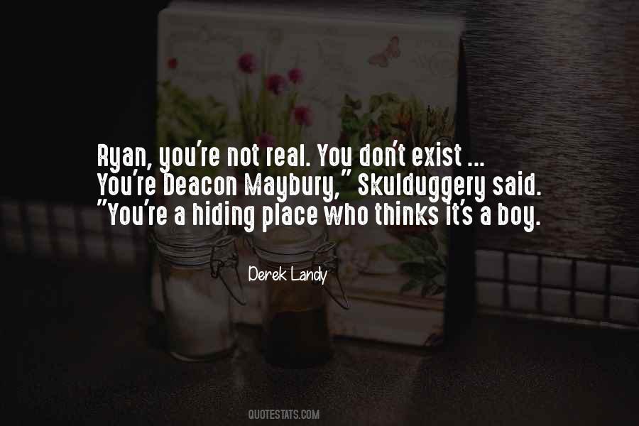 Quotes About Hiding Place #1787230