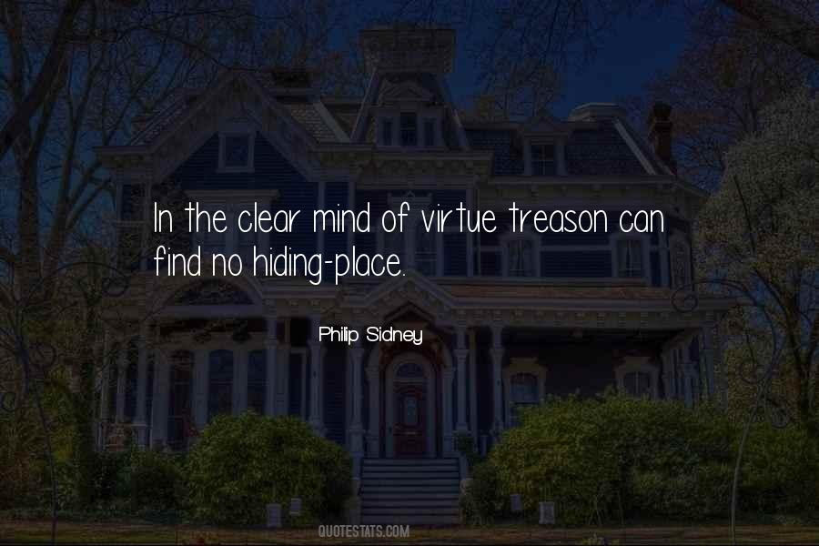 Quotes About Hiding Place #370138