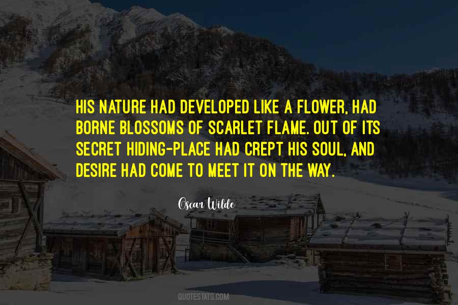 Quotes About Hiding Place #966347