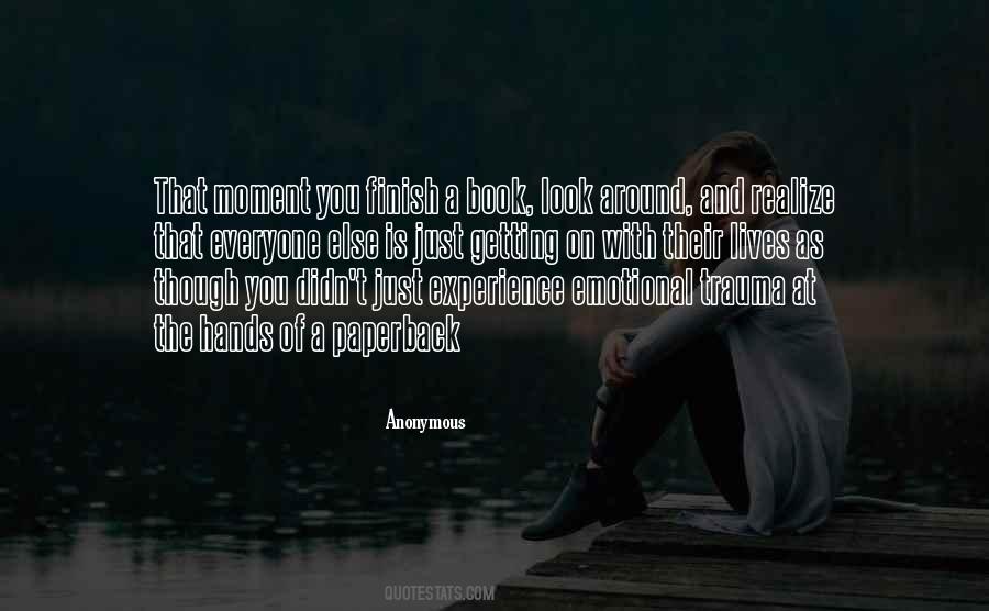 Emotional Moment Quotes #98279