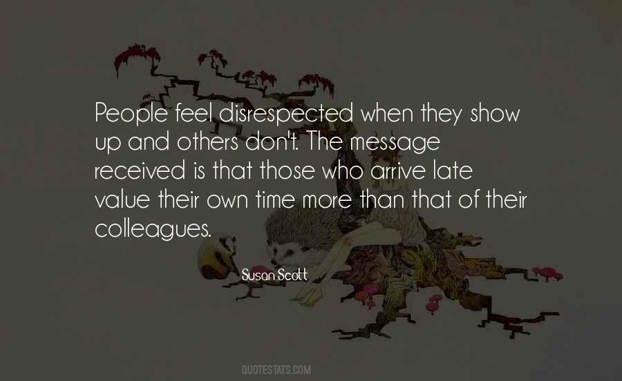Value The Time Of Others Quotes #18650