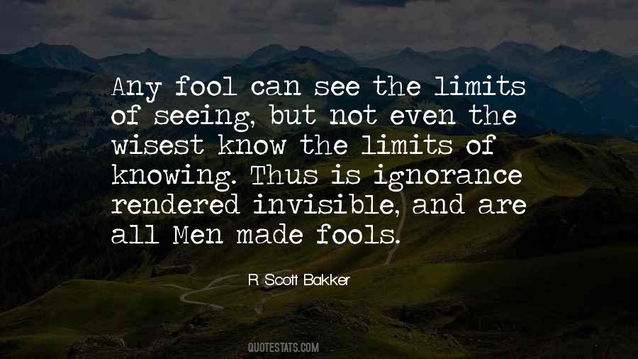 Quotes About Seeing The Invisible #1338563