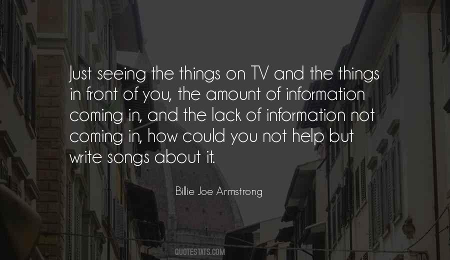 Seeing It Coming Quotes #79361