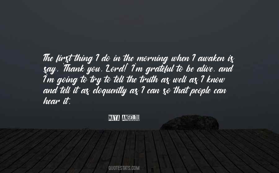Inspiring Morning Quotes #161437