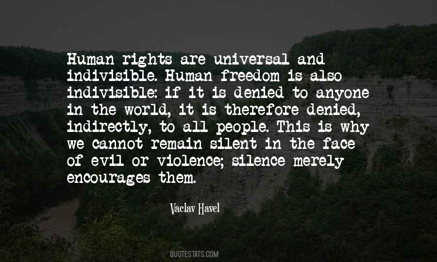 Freedom Human Rights Quotes #1017496