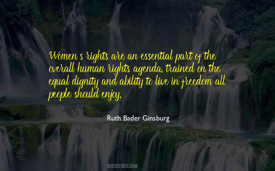 Freedom Human Rights Quotes #1750519