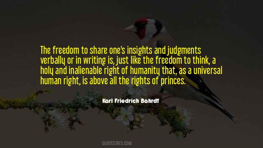 Freedom Human Rights Quotes #705205