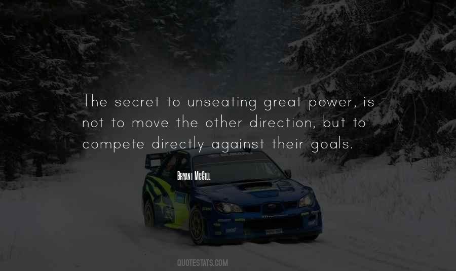 Secret Competition Quotes #1559710