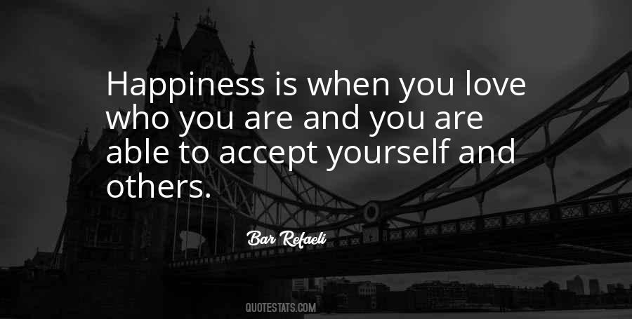 When You Accept Yourself Quotes #1451891