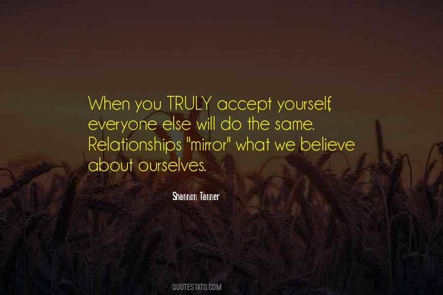 When You Accept Yourself Quotes #1790558
