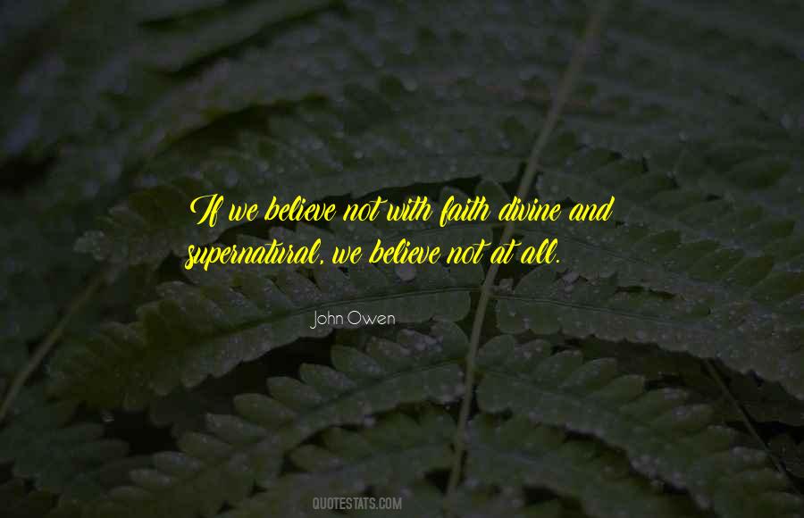 Divine Faith Quotes #565708