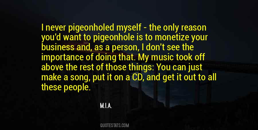 Quotes About The Importance Of Music #1047009
