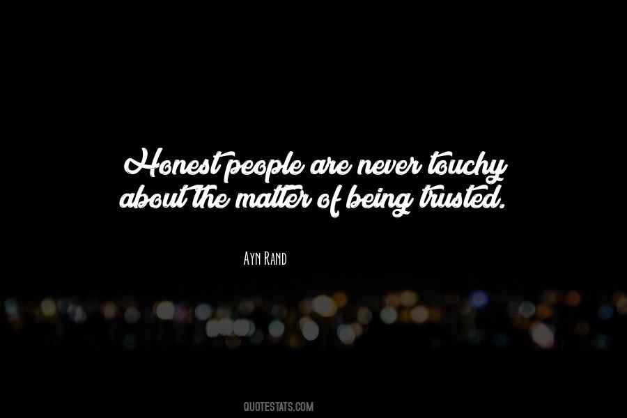 Never Trust People Quotes #1785391