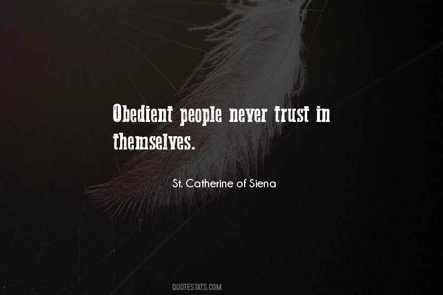 Never Trust People Quotes #201837