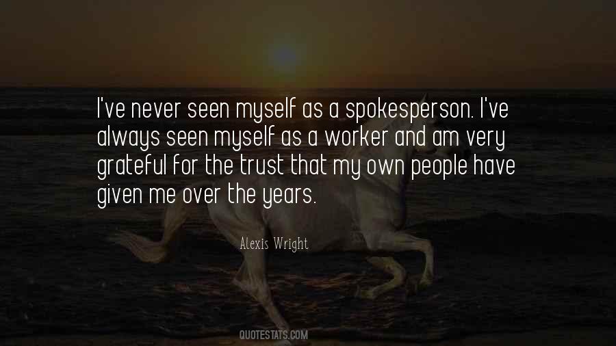 Never Trust People Quotes #707011