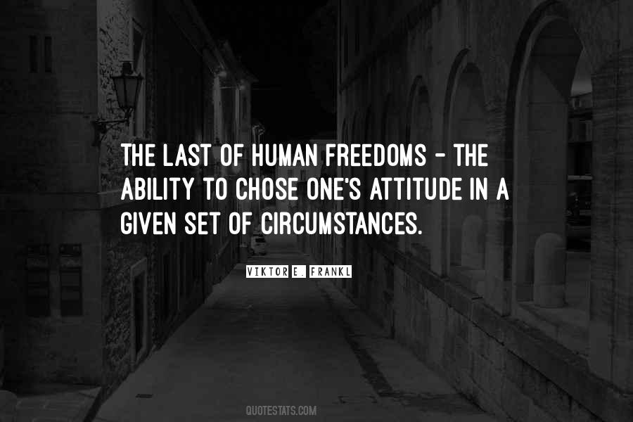 The Last Of Human Freedoms Quotes #1085791