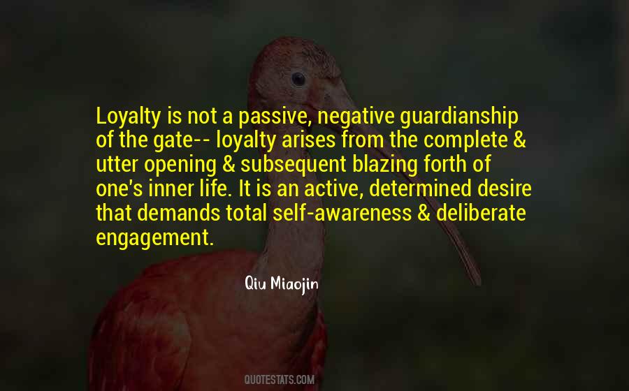 Self Loyalty Quotes #1262590