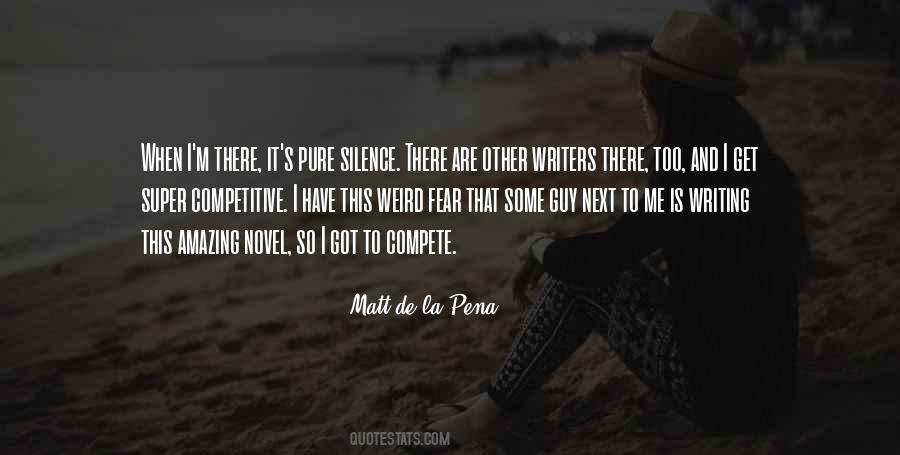 Silence Novel Quotes #921645