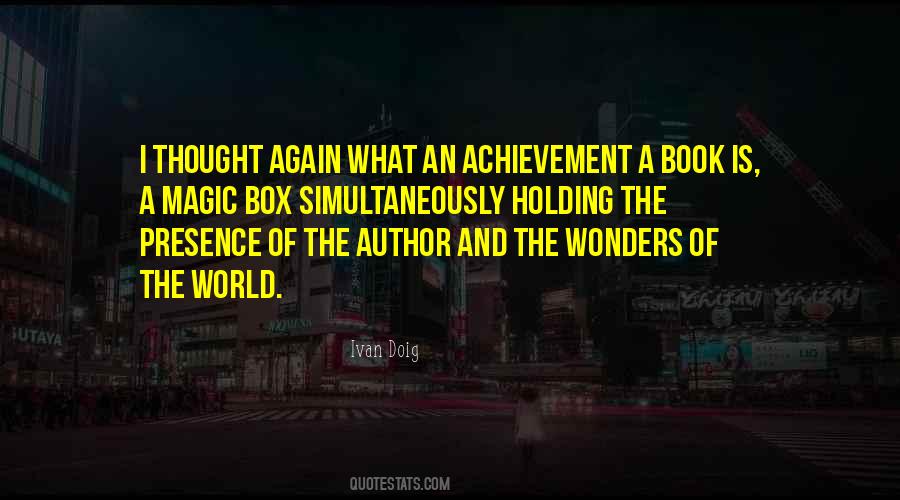 Quotes About The Wonders Of The World #1249332