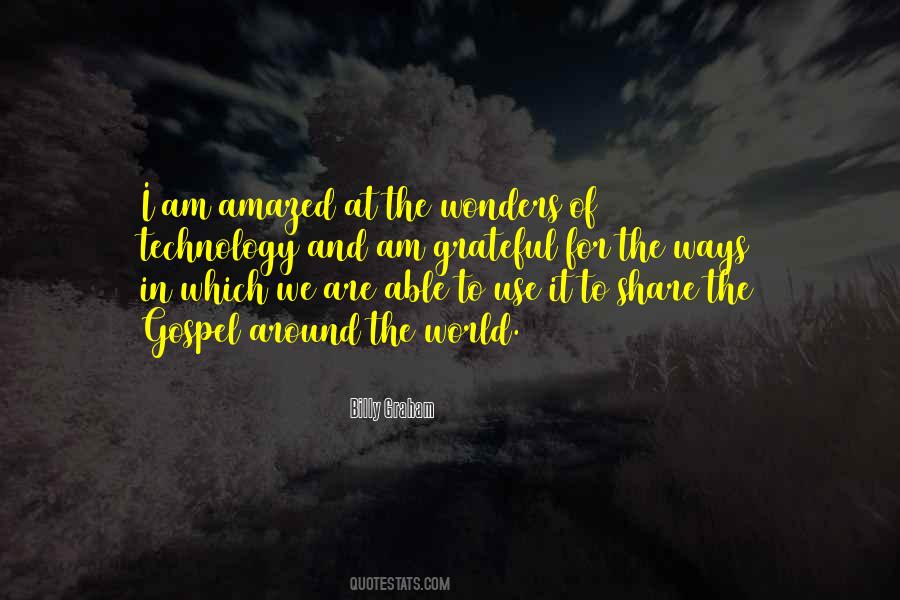 Quotes About The Wonders Of The World #1479682