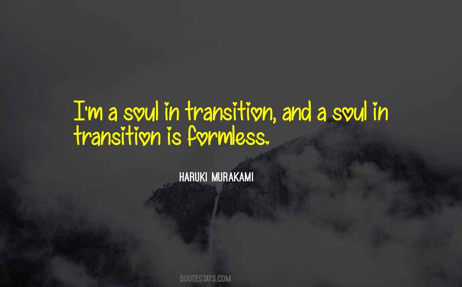 In Transition Quotes #1190136