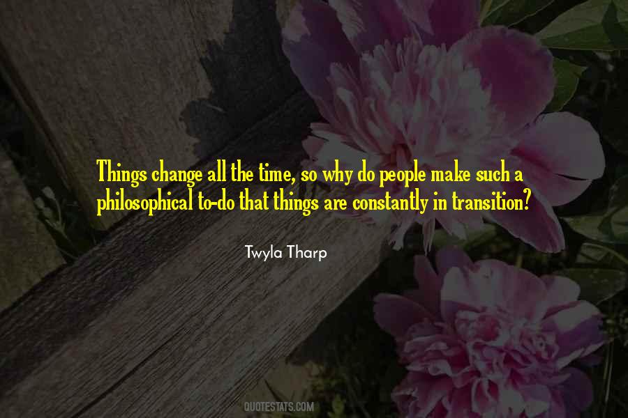 In Transition Quotes #144216