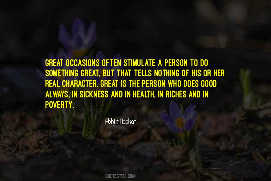 Real Good Person Quotes #246603