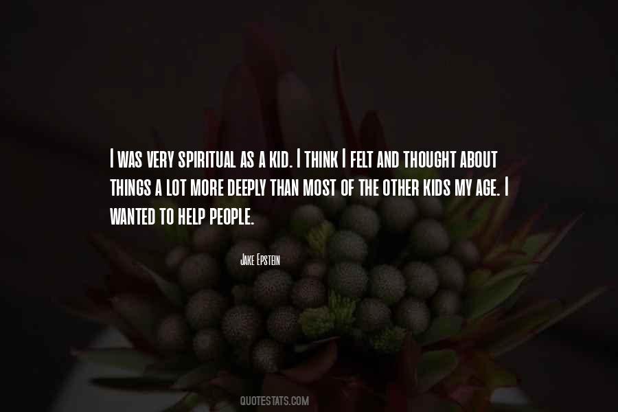 Spiritual Help Quotes #35062