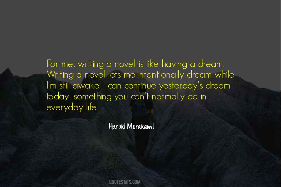 Murakami Novel Quotes #1309205