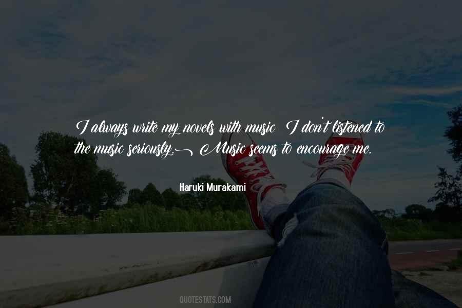 Murakami Novel Quotes #1463358