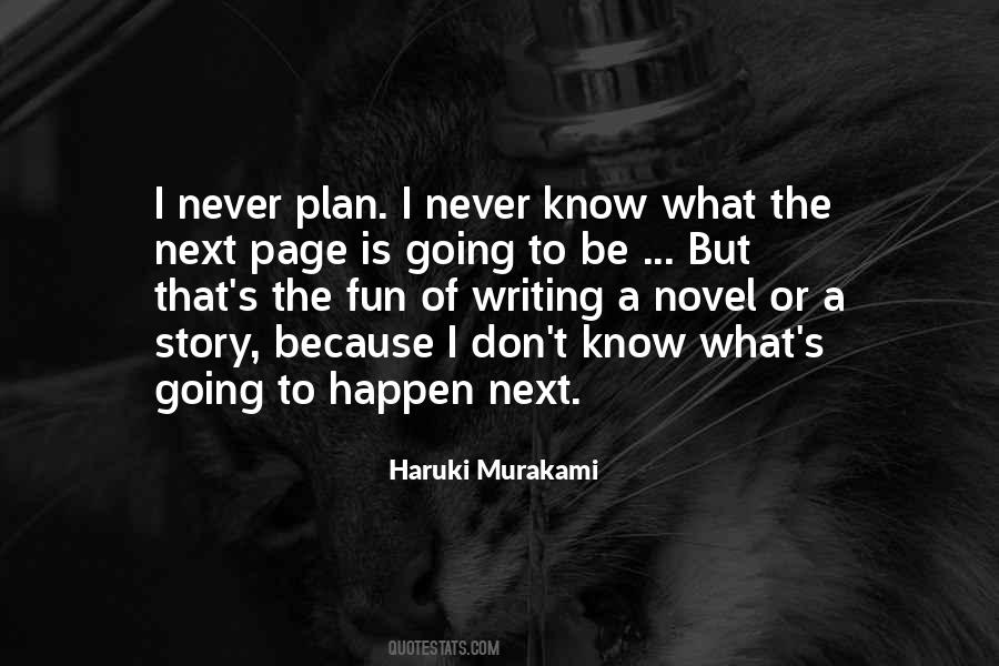 Murakami Novel Quotes #1658422