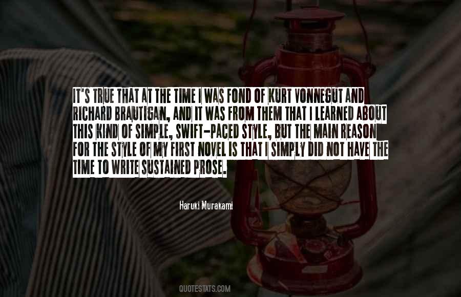 Murakami Novel Quotes #1875238