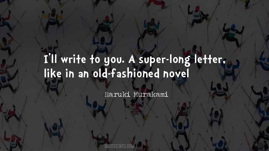 Murakami Novel Quotes #560198