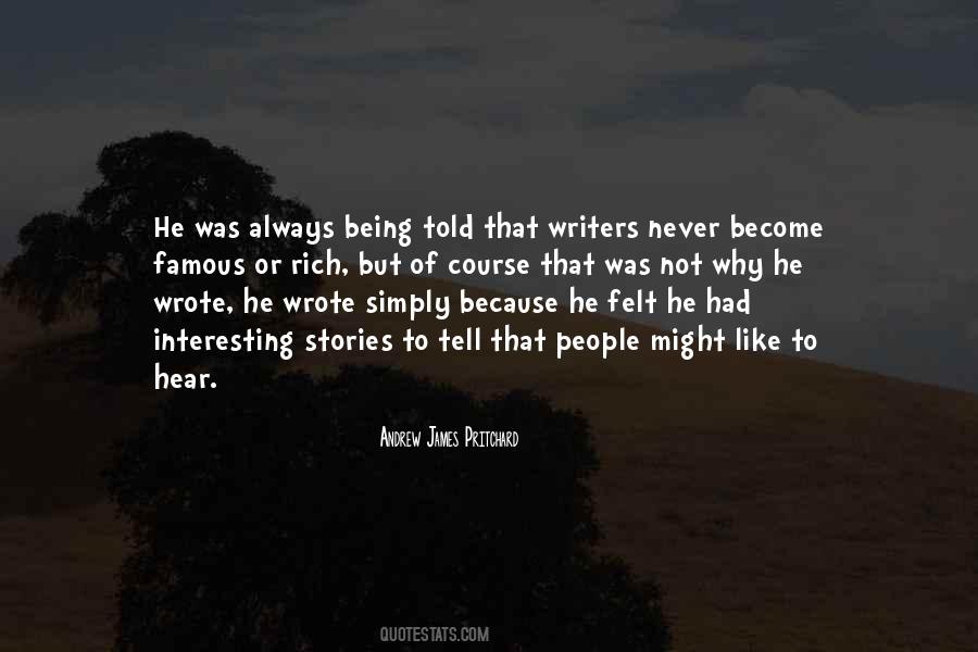 Famous Writers Quotes #1636795