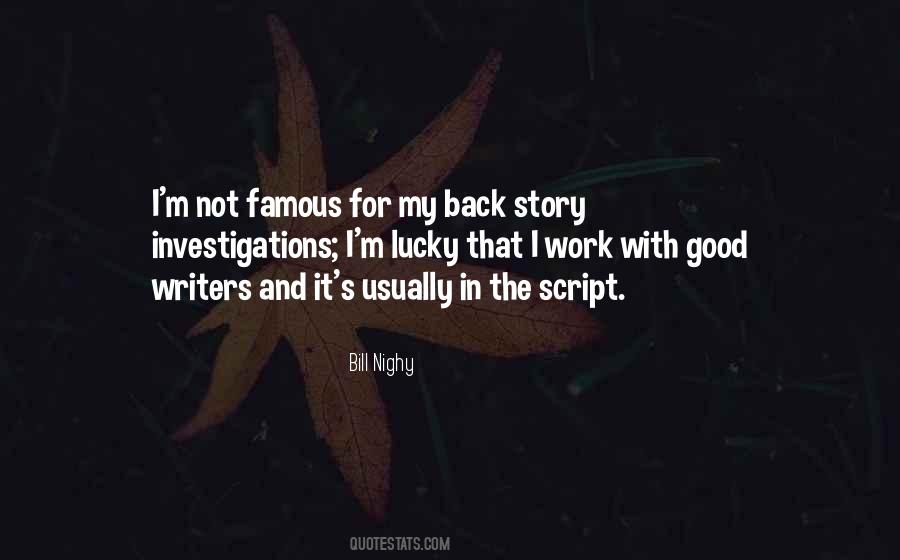 Famous Writers Quotes #814143