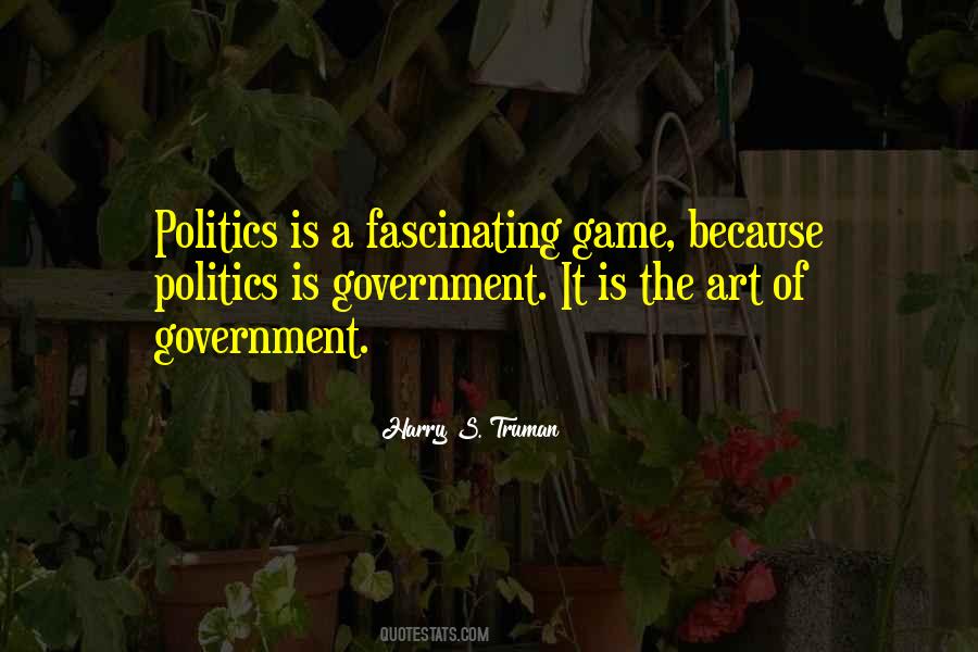 Game Of Politics Quotes #1524180