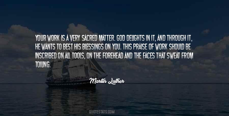 Work Blessings Quotes #545541