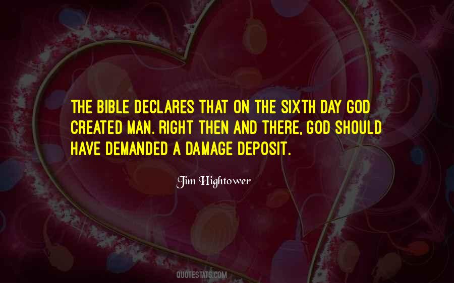 The Sixth Day Quotes #1313583
