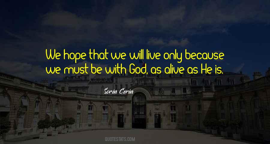 God Is Hope Quotes #343286