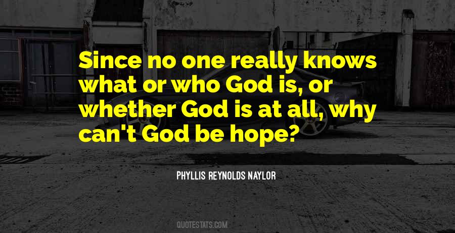 God Is Hope Quotes #681948