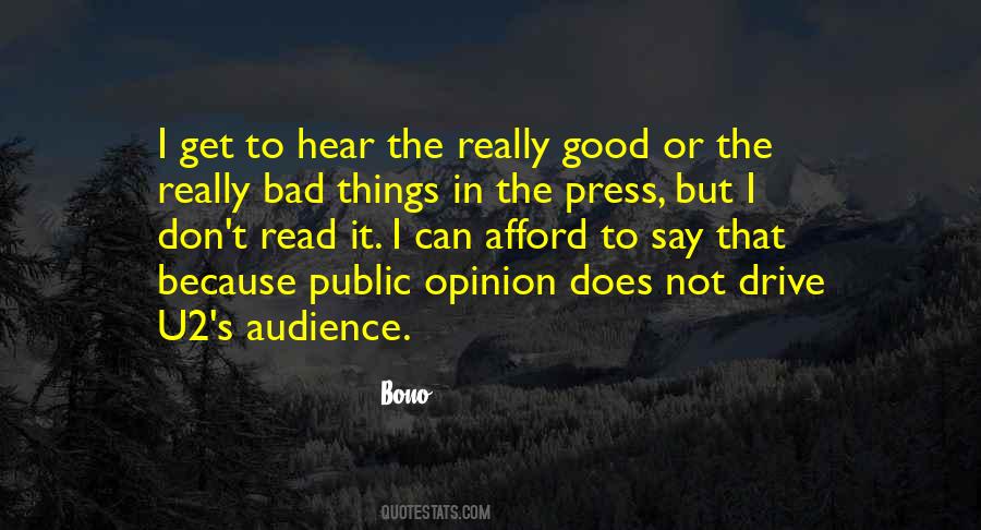 Good Things Bad Things Quotes #1035056